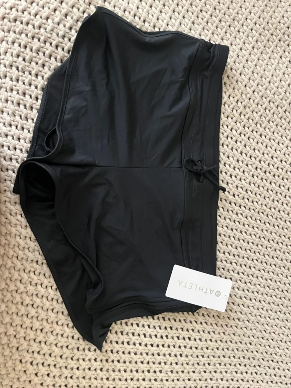 Athleta Black Surge Swim Shorts - Picture 2 of 9